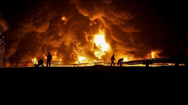 Последствия ночного удара по Кременчугу