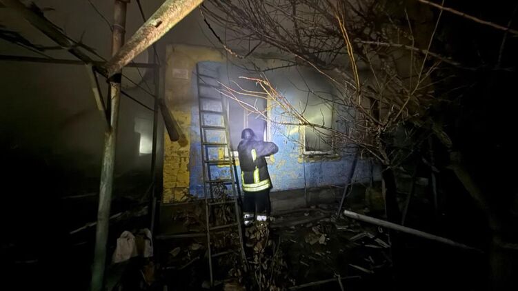 Вночі росіяни завдали ударів із повітря по Запоріжжі. Фото: ДСНС