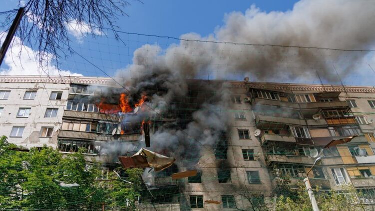 Удар по багатоповерхівці у Краматорську