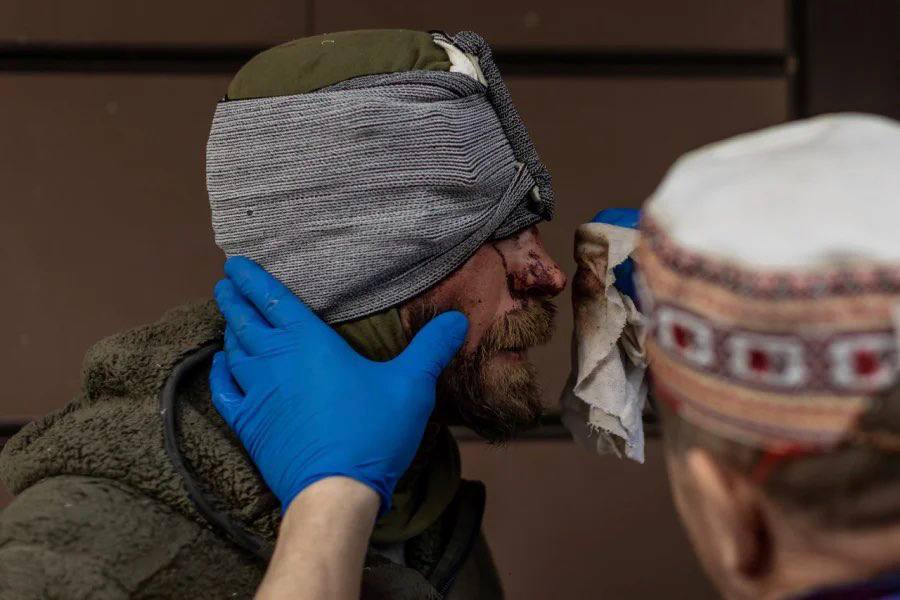 Кадр 3 агентства Reuters из Бахмута