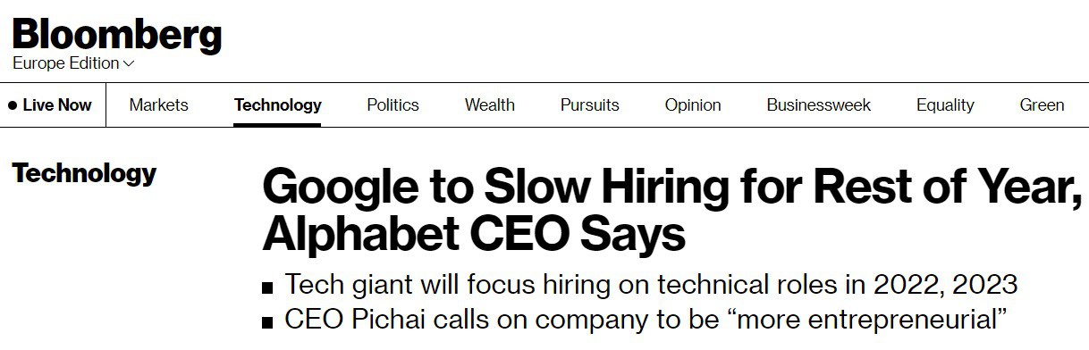 Скриншот с сайта Bloomberg