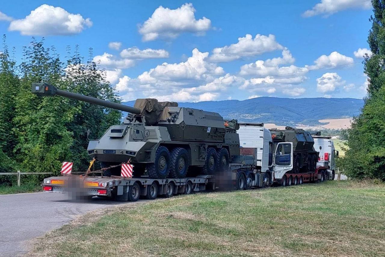 Словацкие гаубицы уже в Украине
