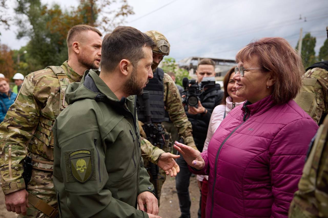 Зеленский на Харьковщине