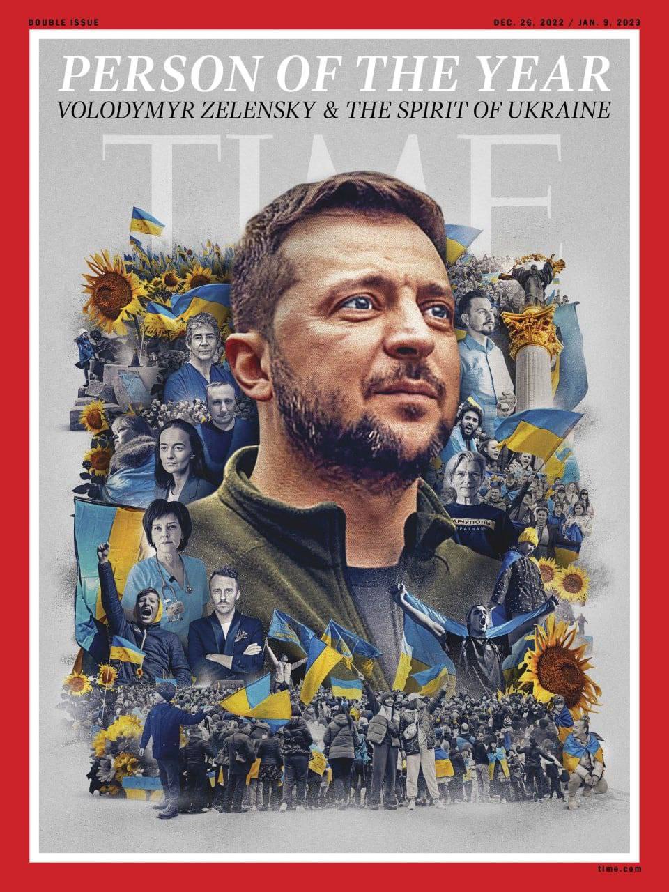 Человек года, по версии Time, президент Украины Владимир Зеленский