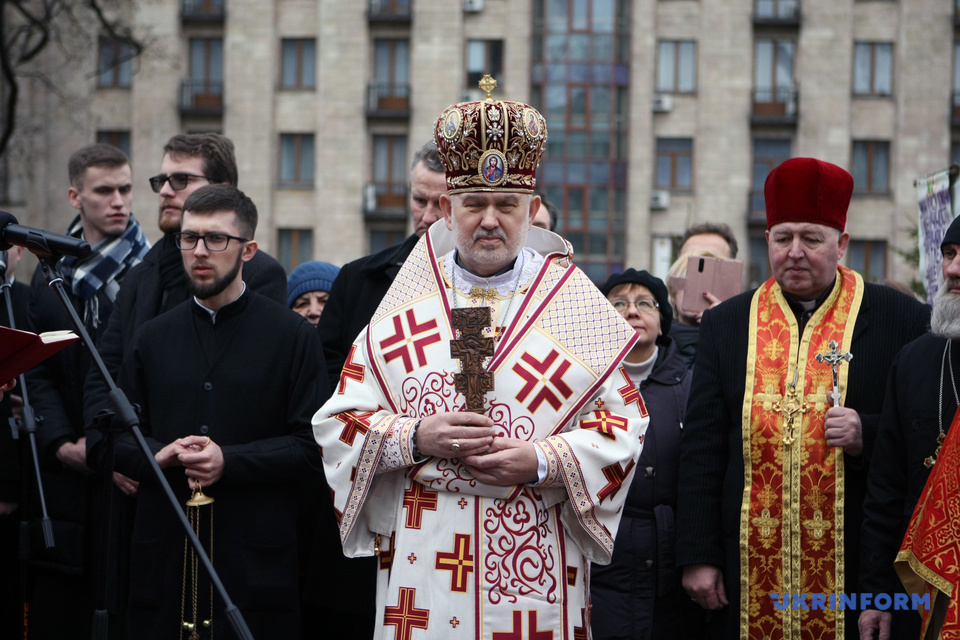 Марш к годовщине Майдана в Киеве. Фото: Укринформ