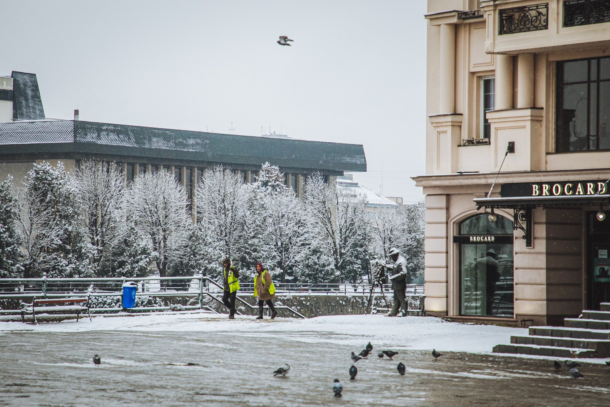 Западную Украину замело снегом. Фото: Фейсбук