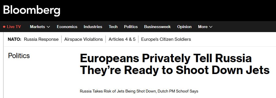 Заголовок на bloomberg.com