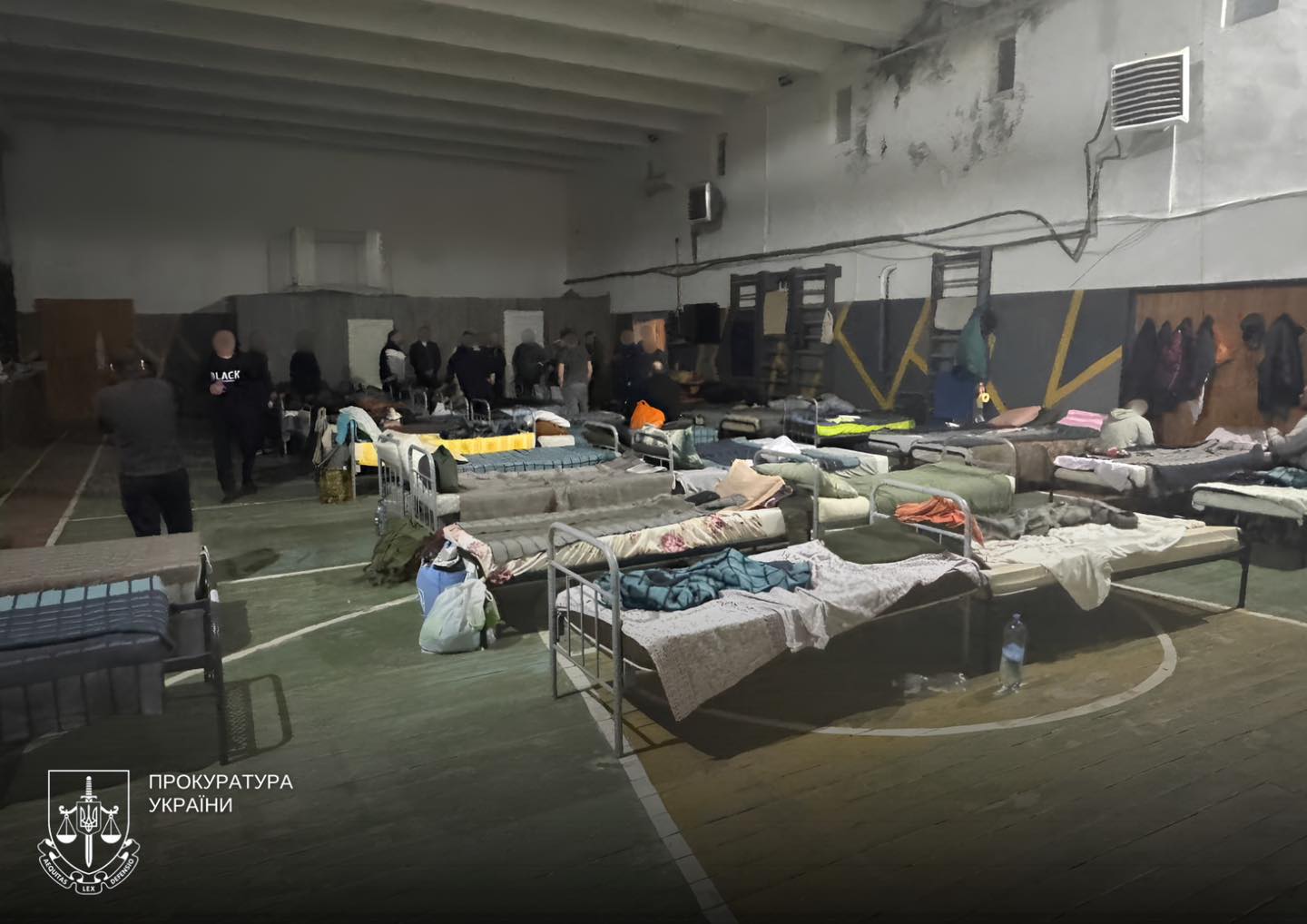 Фото умов утримання в Ужгородському ТЦК. Джерело – Прокуратура України